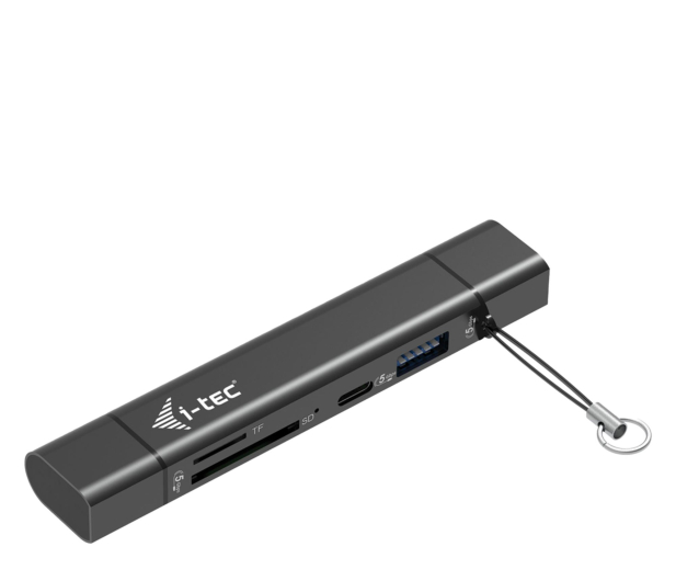i-tec USB-C / USB-A Dongle Czytnik SD TF z 1x USB-A i 1x USB-C - 1538059 - zdjęcie 4